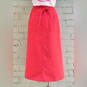 Vintage 70s Midi Wrap Skirt